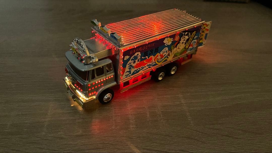 当時物 ポピニカ PA-94 光る トラック野郎 超合金 点灯確認済み