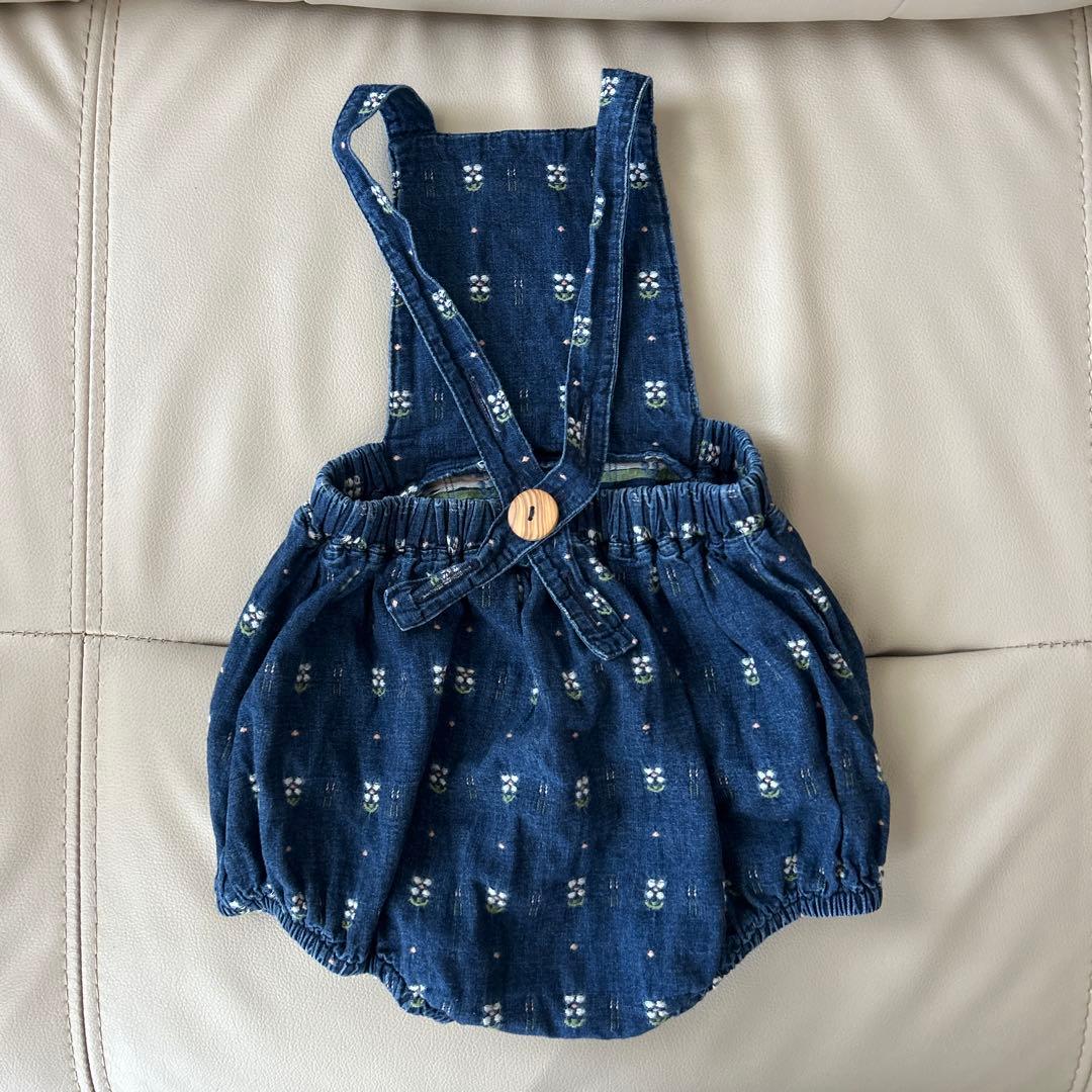ロンパース・カバーオール soor ploom Oona Romper Embroidered Denim