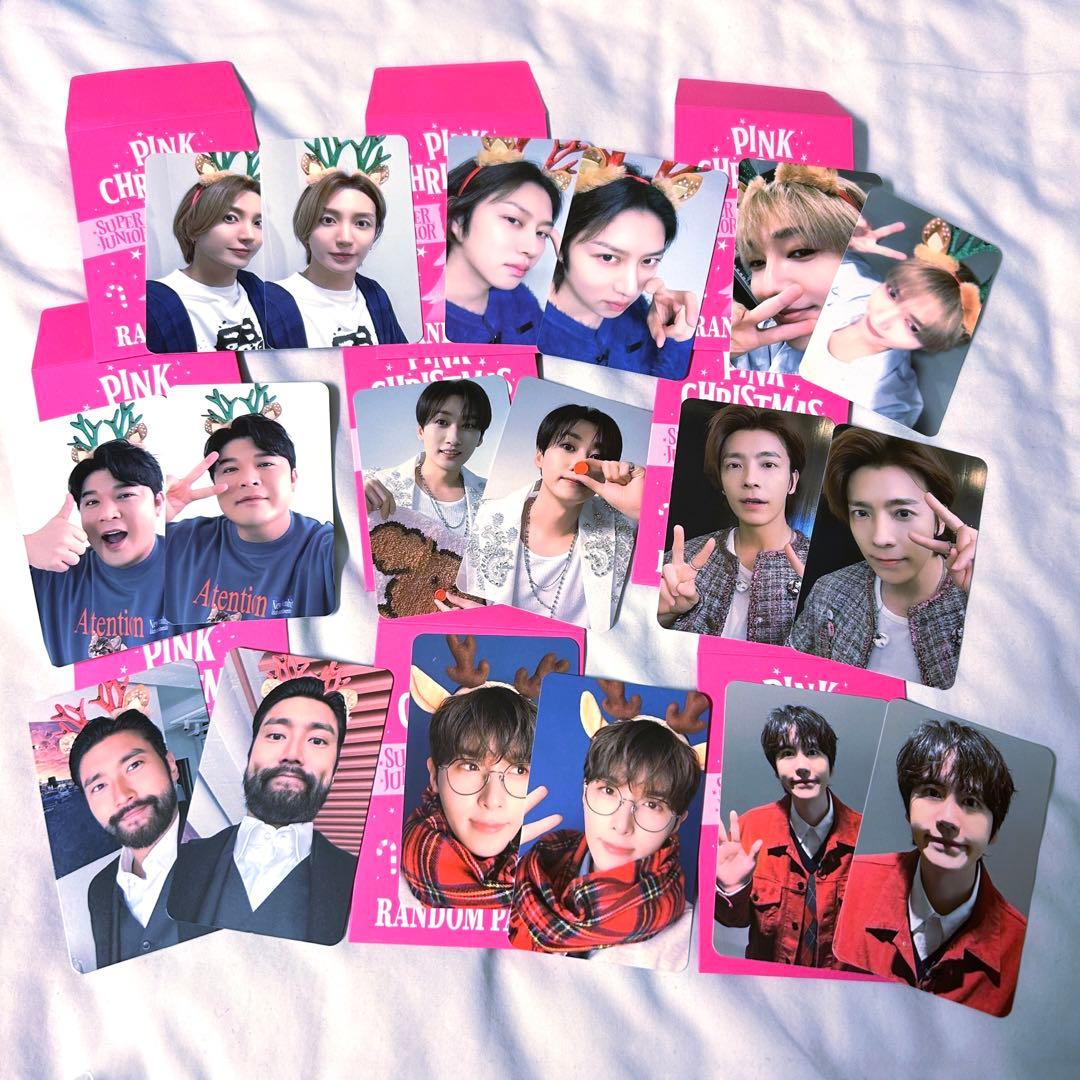 PINK CHRISTMAS クリスマス トレカ super junior