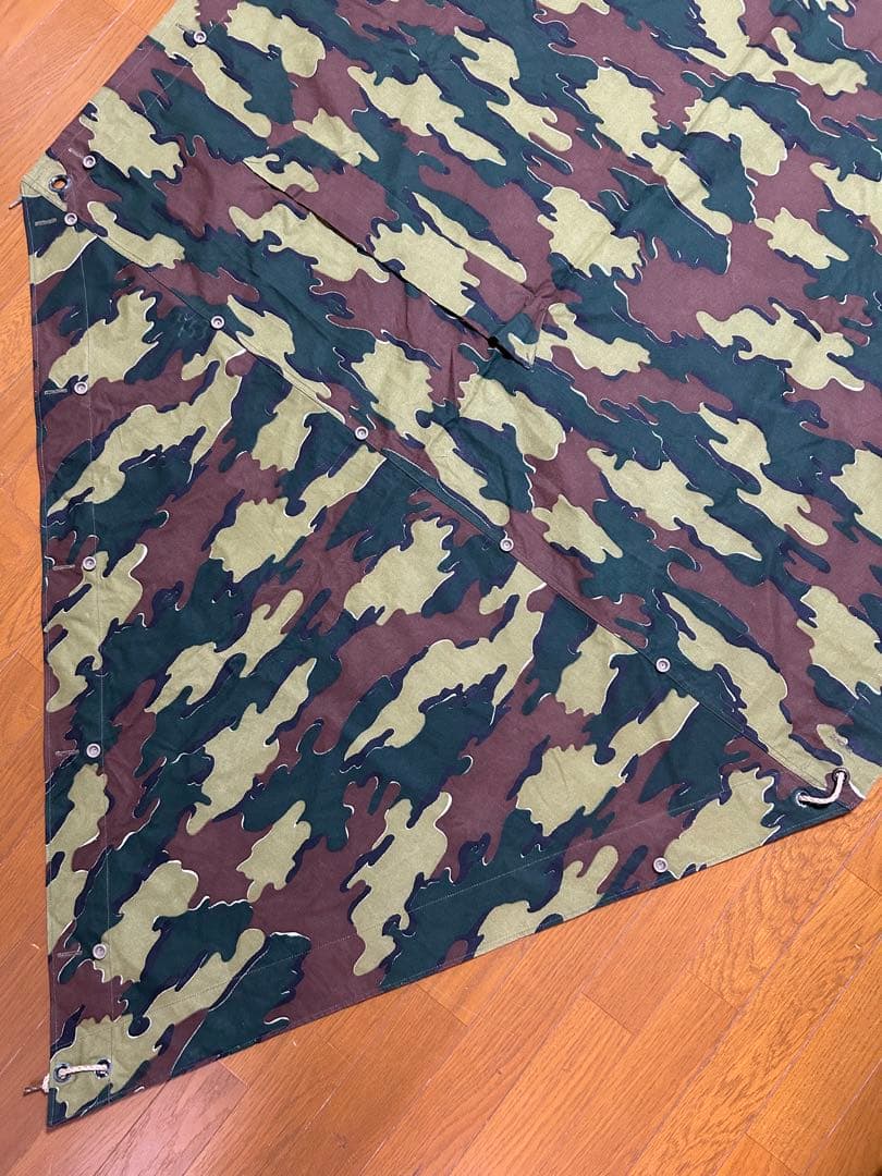 ベルギー軍幕 ジグソーカモ シェルターハーフ 2枚