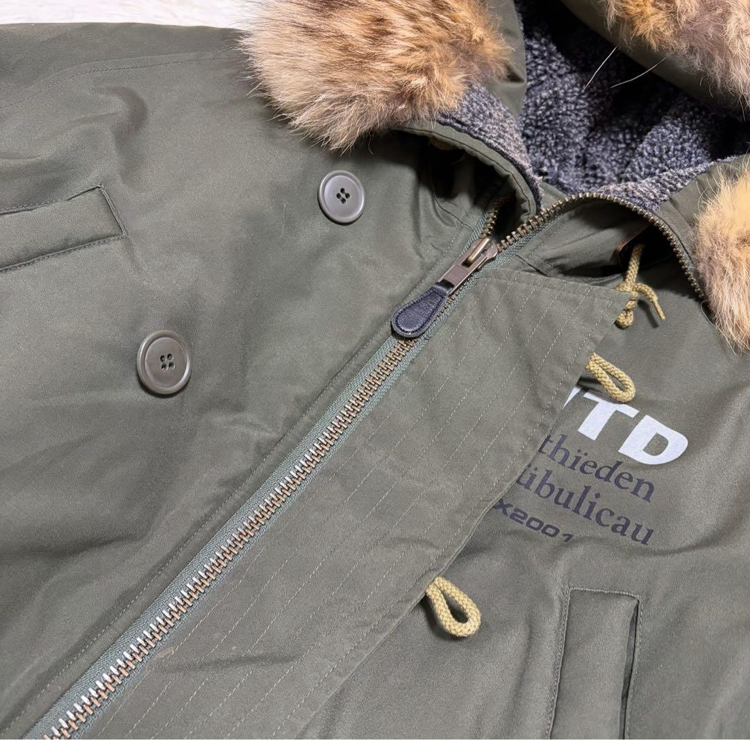 GDC グランドキャニオン archive モッズコート コヨーテ ファー XL