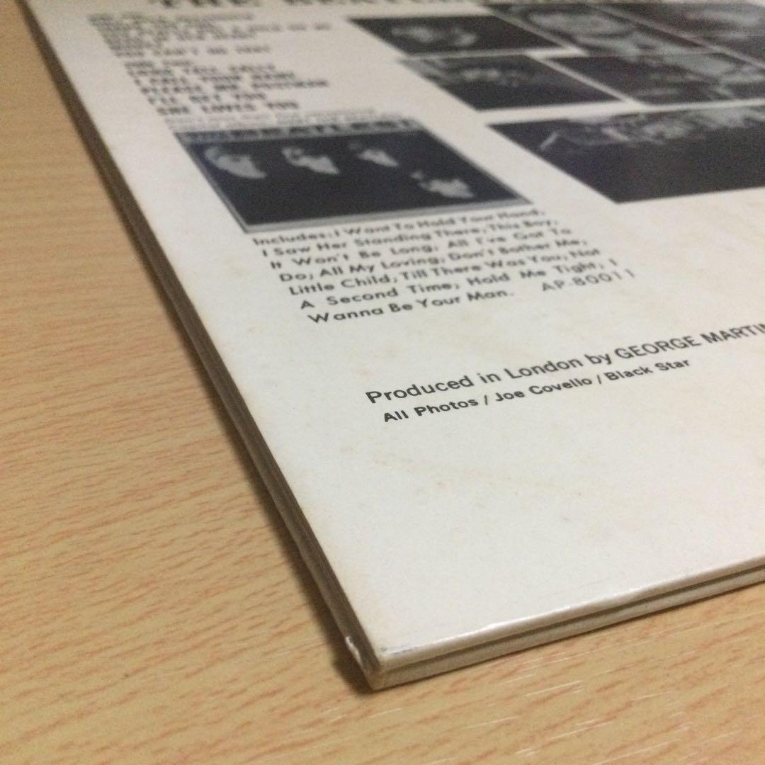 ビートルズ　珍品‼️ セカンド・アルバム　版ずれエラージャケット　帯付き美盤