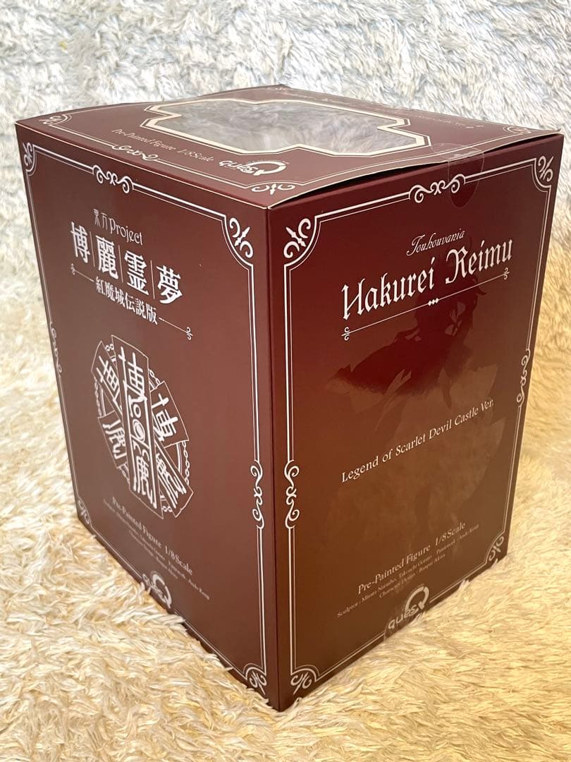 新品未開封　東方project 博麗霊夢　フィギュア　紅魔城伝説版　1/8