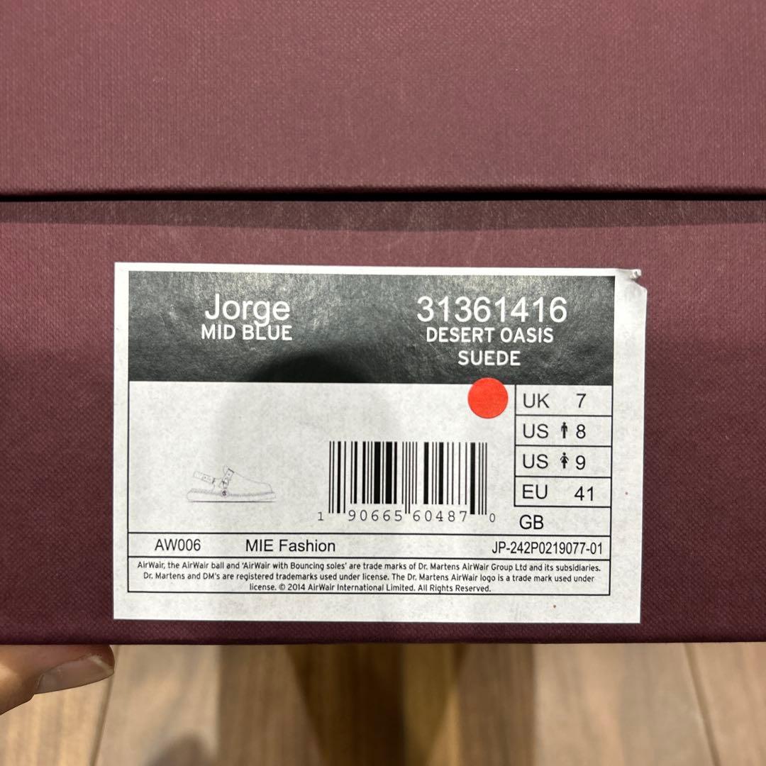 新品 定価37400円 ドクターマーチン MIE JORGE スリングバック