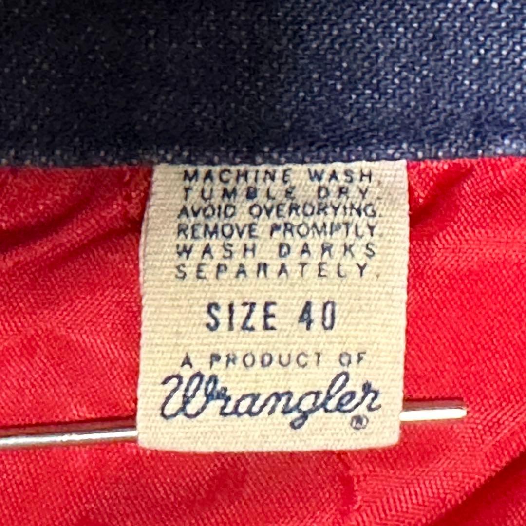 70s 80s USA製 ラングラー 濃紺 デニム カバーオール bigben