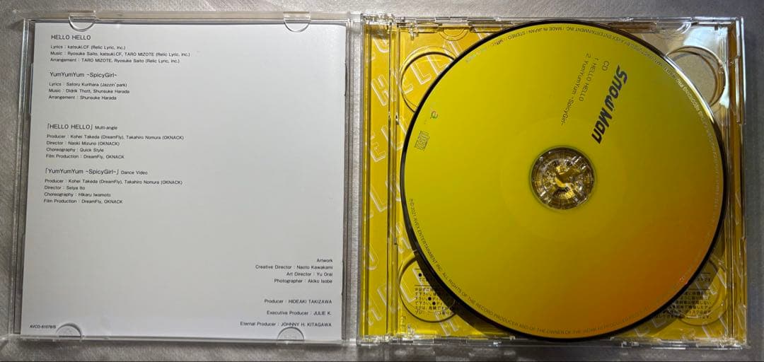 Man 1st〜4thシングルCD【初回盤】