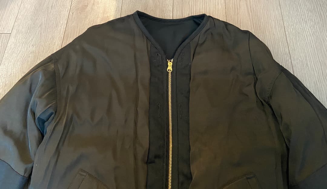 visvim IRIS DOWN JKT（BLACK）