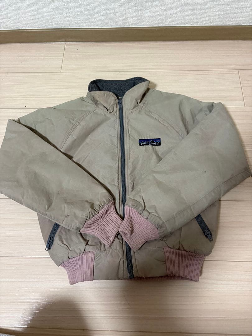 【80年代patagonia 】ナイロンジャケット ベージュ
