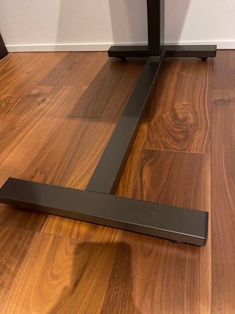 ニトリ　昇降式サイドテーブル ダークブラウン 高さ調整可能