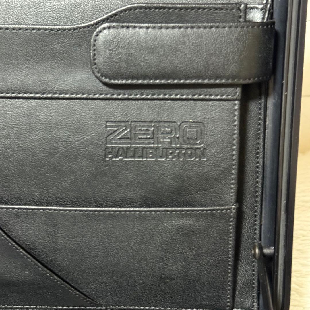 極美品✨ゼロハリバートン　アタッシュケース　ブラック　ビジネスバッグ　レザー