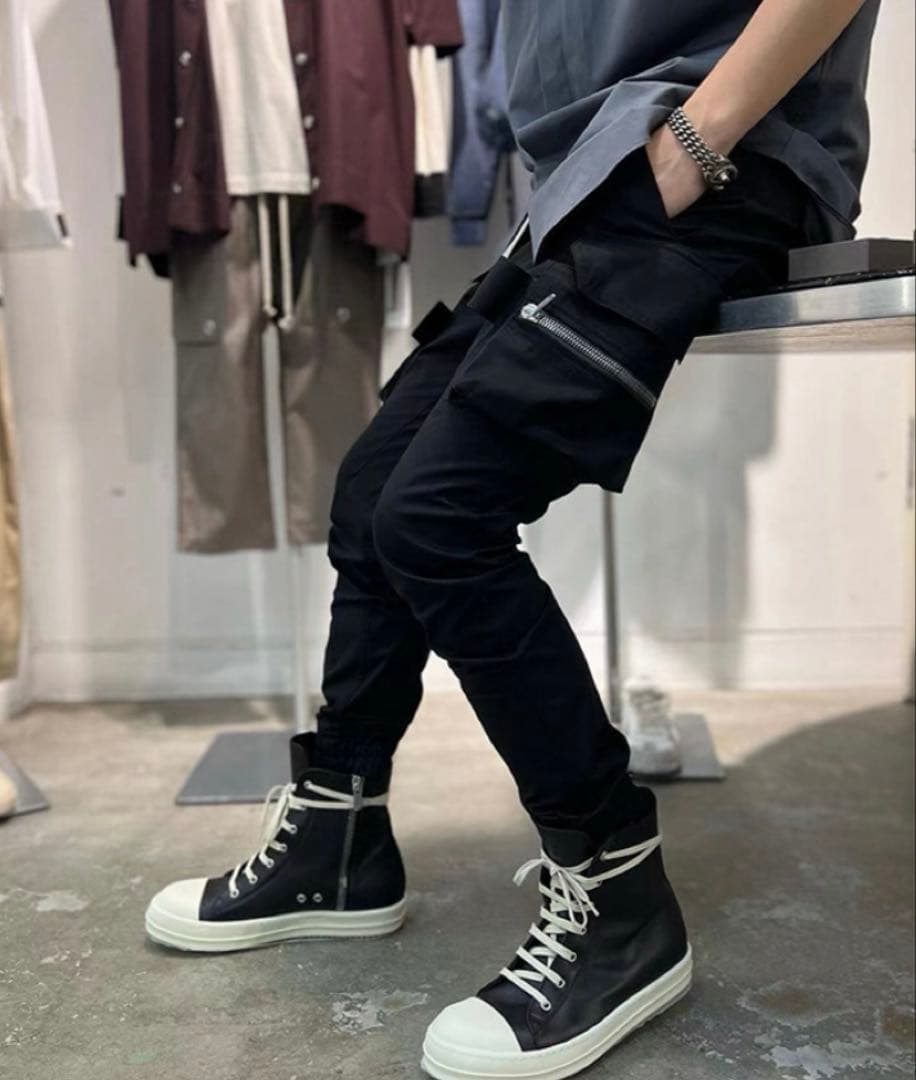 パンツ Rick Owens 23SS MASTODON CARGO PANTS BA