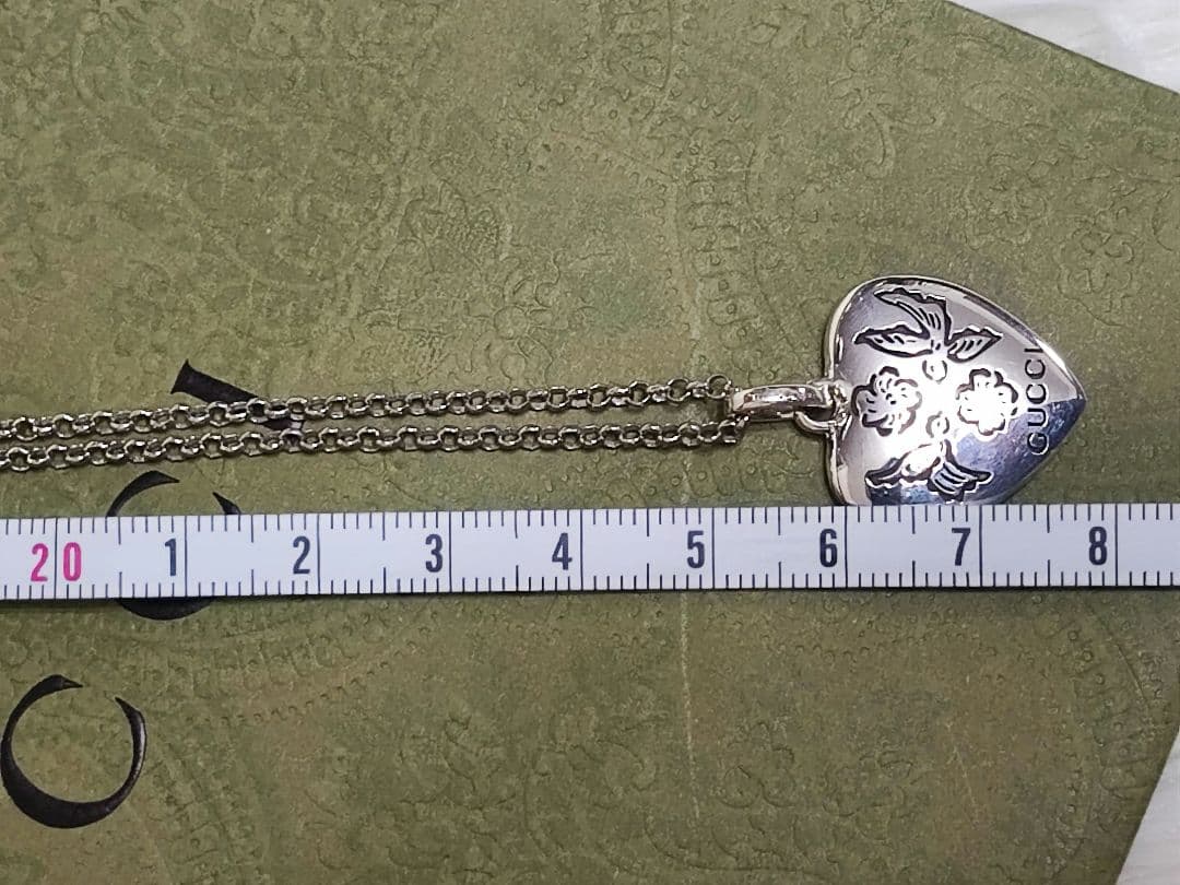 専用　新品 グッチ ネックレス GUCCI ブラインド フォー ラブ シルバー