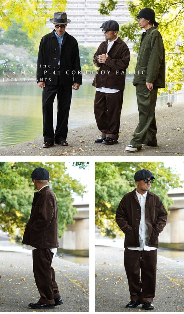 WAIPER.inc コーデュロイ ユーティリティジャケット【WP1152】
