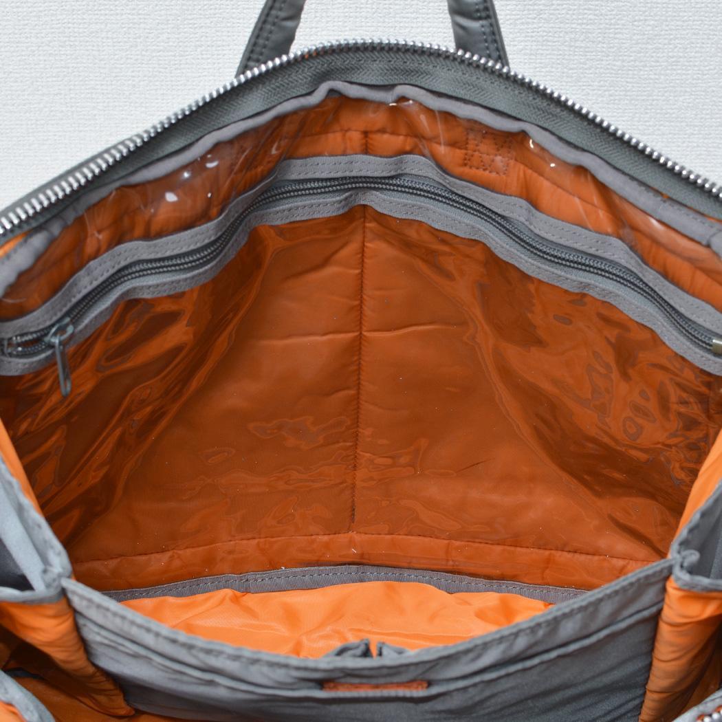 ポーター　タンカー　2wayブリーフケース 【シルバーグレー】