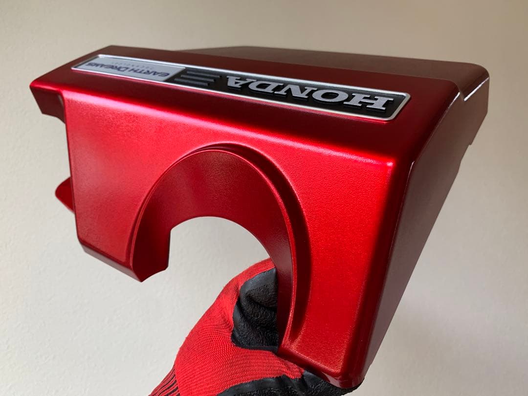 3倍赤いエンジンカバー【ナオ出品】