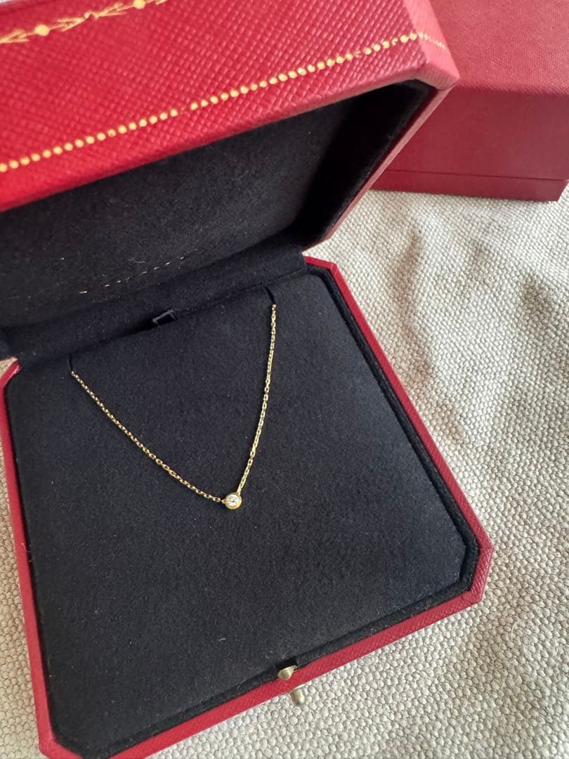 Cartier ダムール　イエローゴールド ネックレス