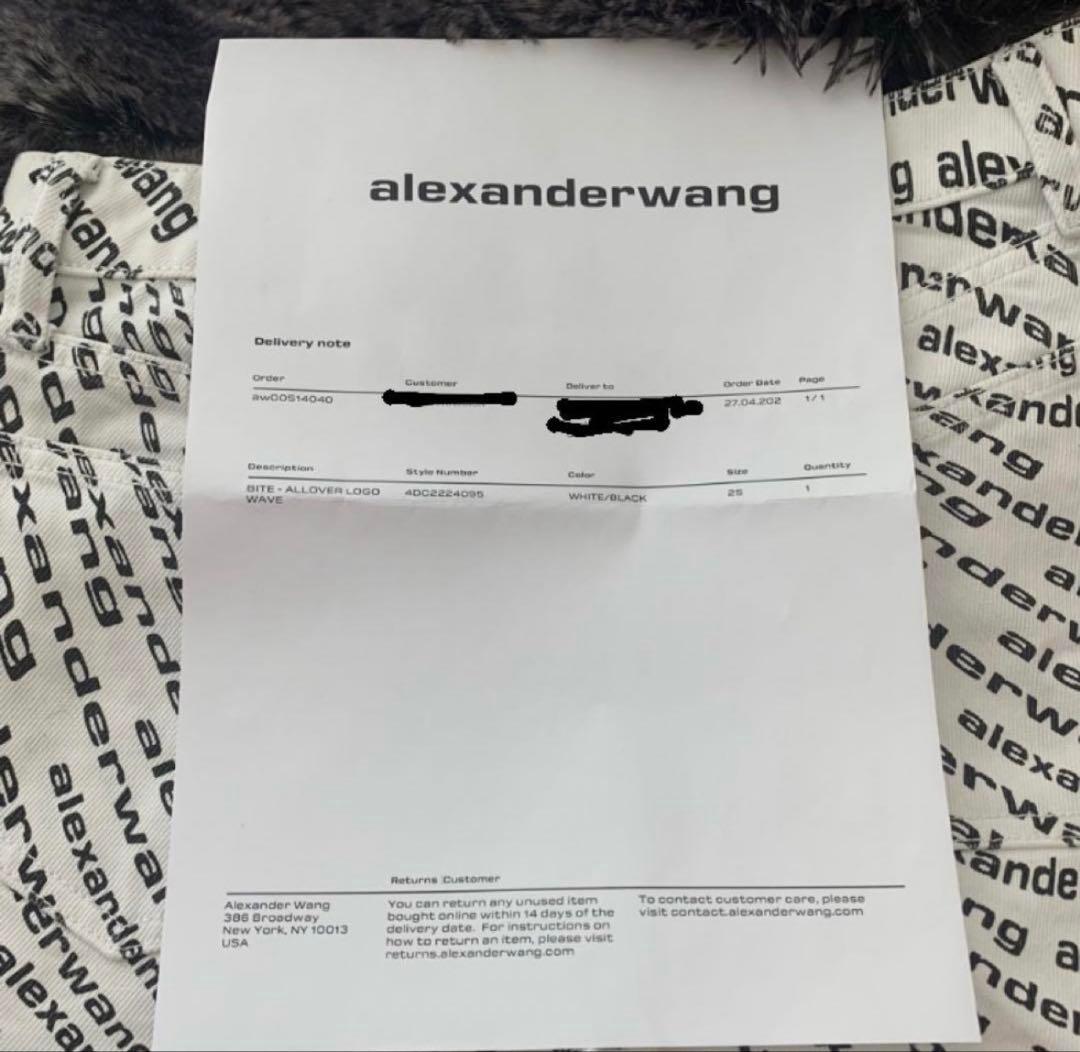 Alexander wang アレキサンダーワン　ショートパンツ25