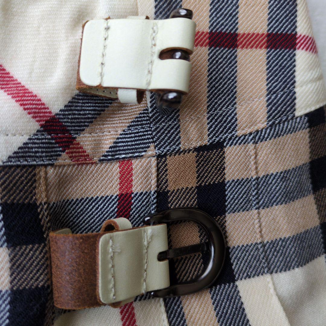 BURBERRY BLUE LABEL ノバチェック　ラップスカート 着用1回