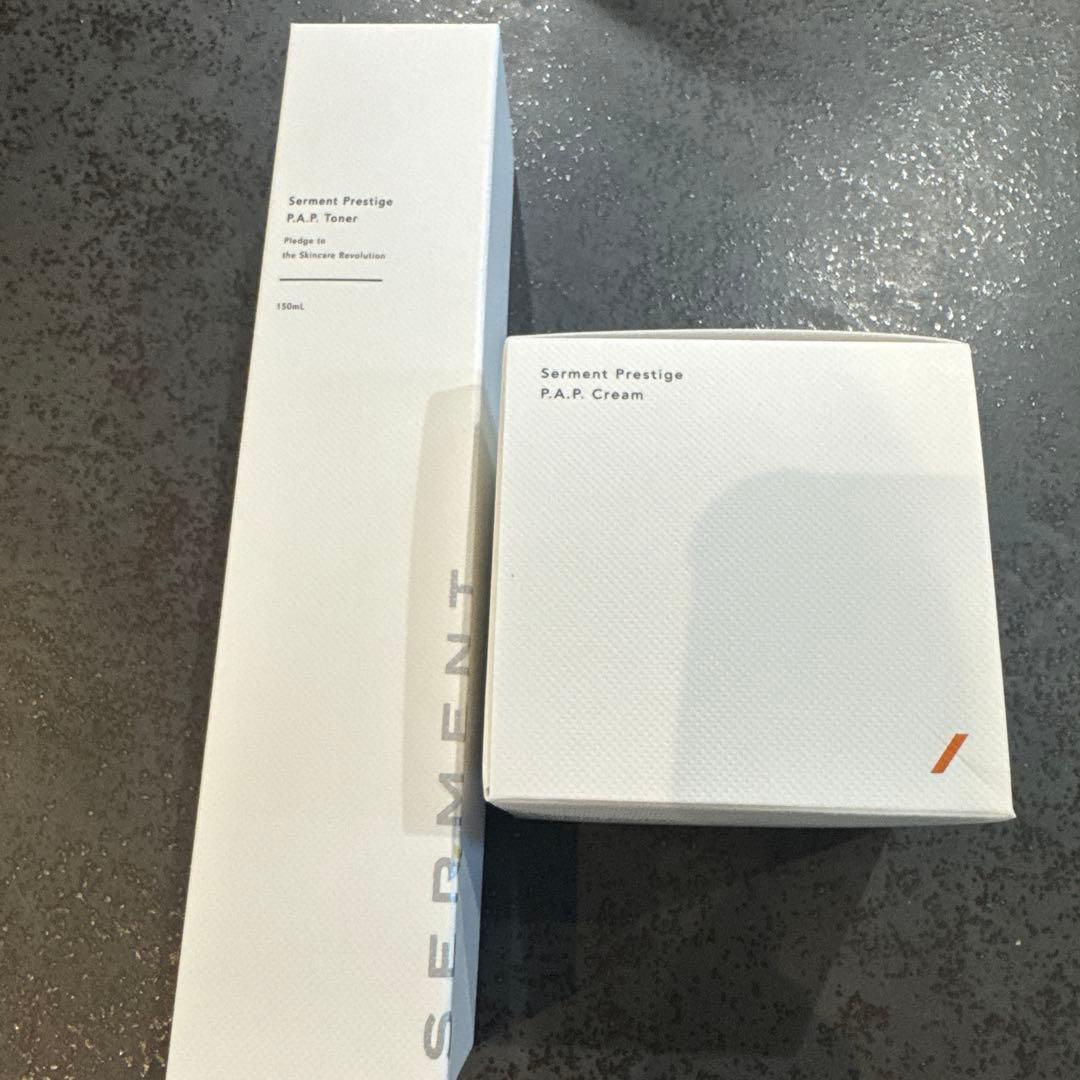 Serment Prestige P.A.P Cream & トナーセット
