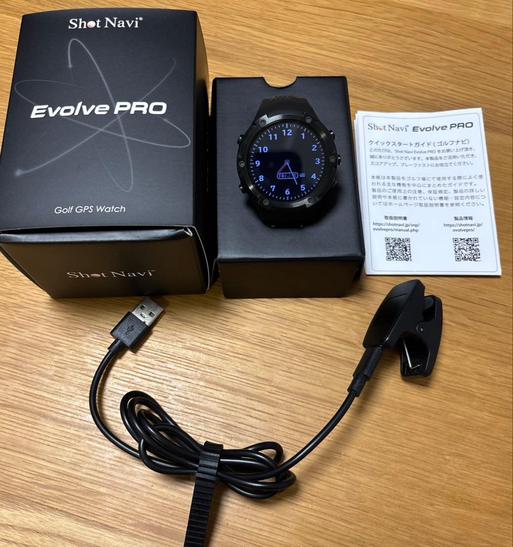 Shot Navi Evolve PRO ゴルフ GPSウォッチ