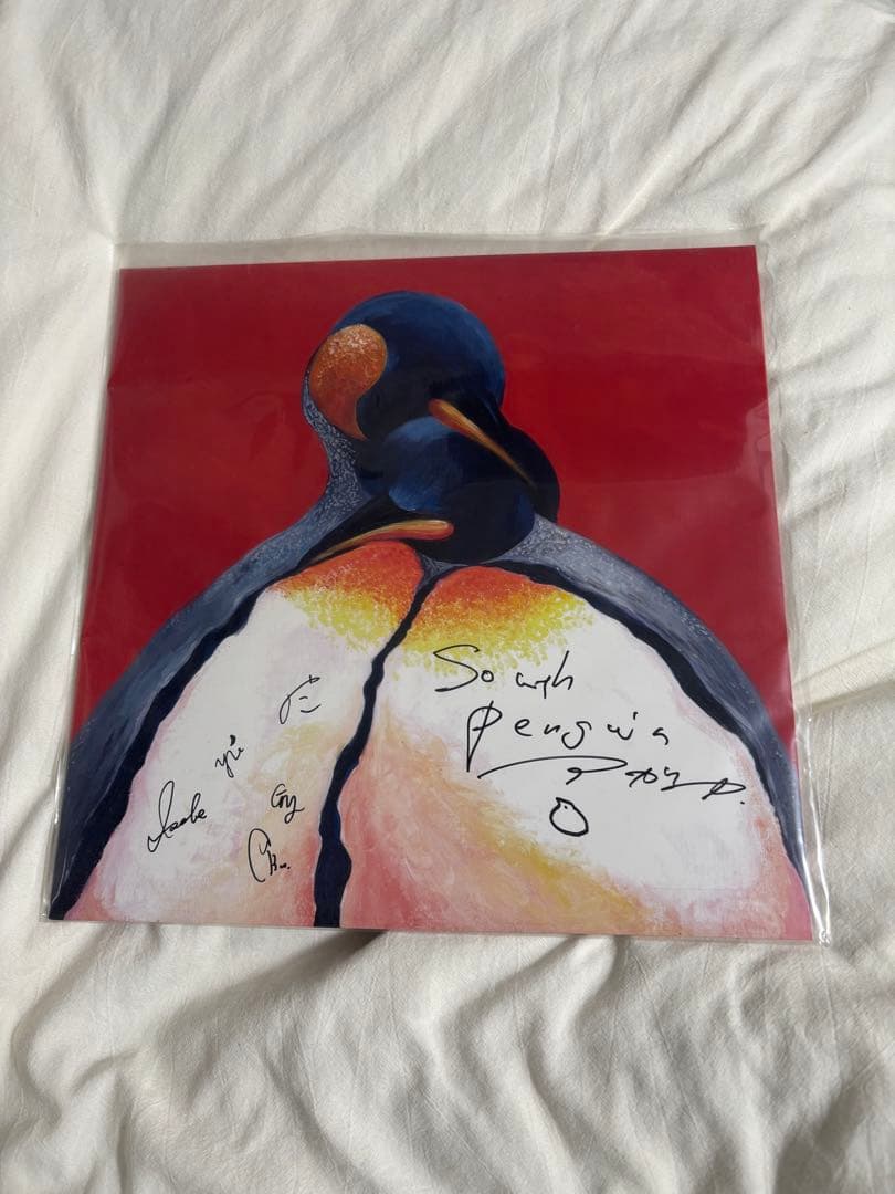 South Penguin『 R 』 レコード　直筆サイン入り