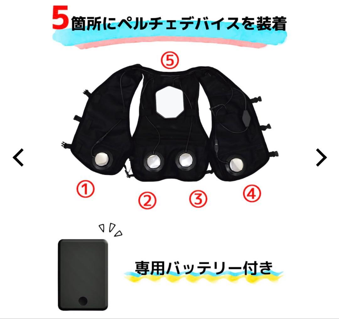 ナイト　ペルチェベストPro2 2025年モデルICE×HEATER