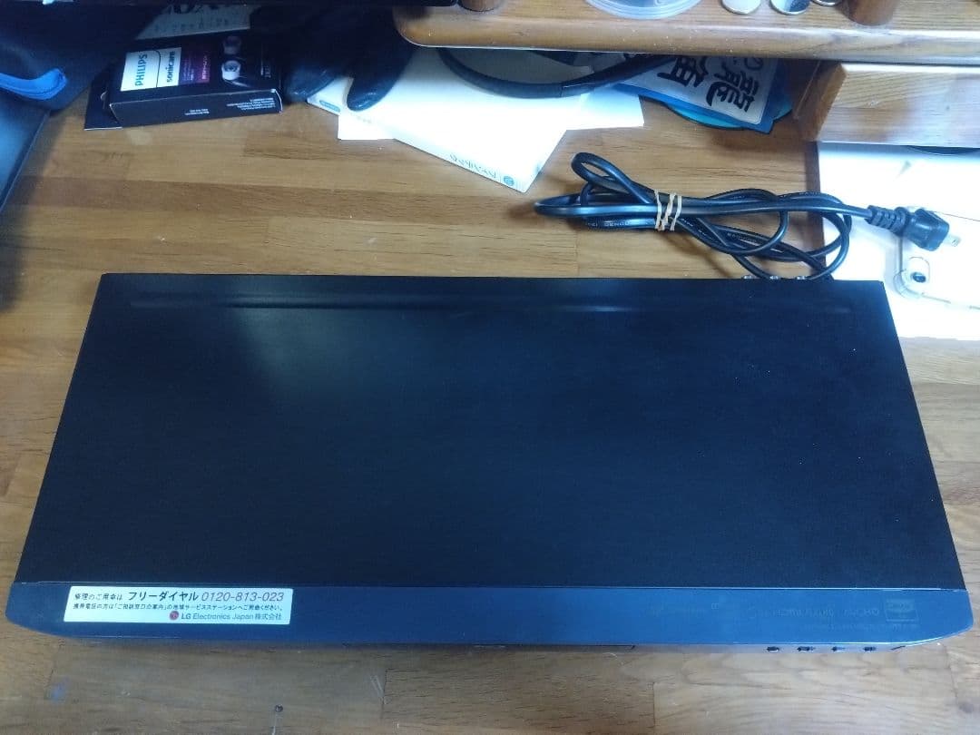 【動作確認済】LG BD550 Blu-rayプレーヤー①