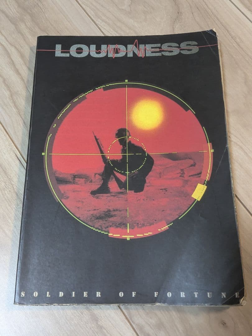 LOUDNESS バンドスコア SOLDIER OF FORTUNE