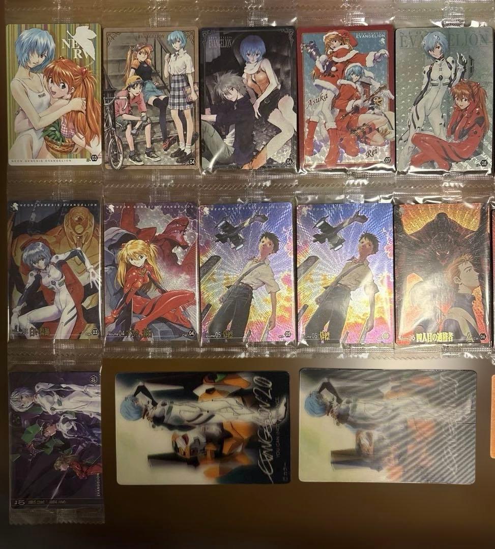 エヴァンゲリオン　ウエハースカード　コミックSP 貞本義行　未開封まとめ売り41