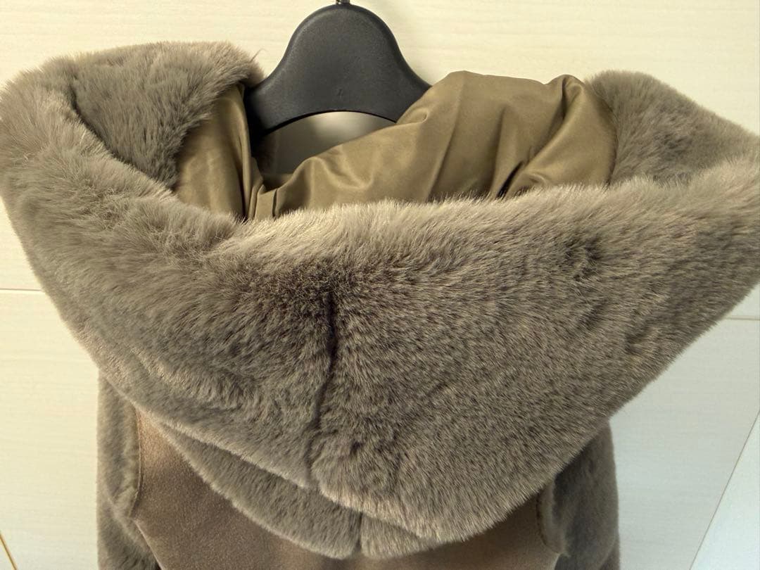 ヤマダヤ　RADIATE MD-058 9号グレー フーデッドファーベスト