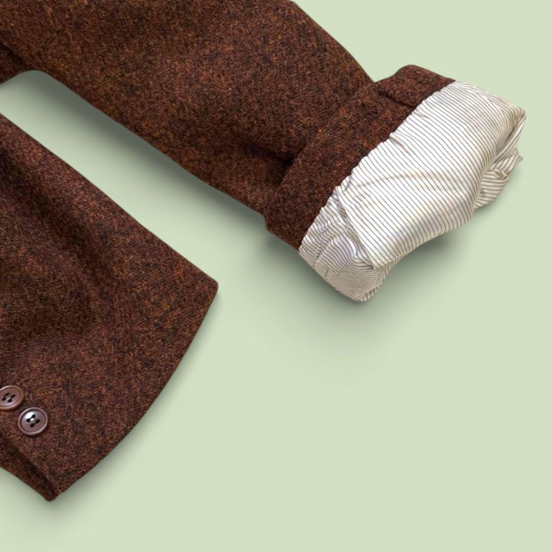 美品 Paul smith ハリスツイード　ブラウン　ジャケット　復刻　良好