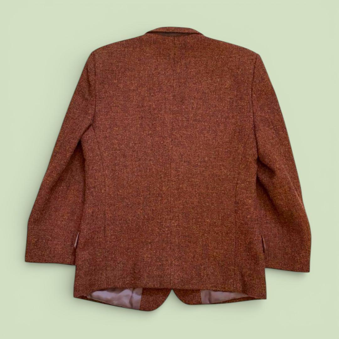 美品 Paul smith ハリスツイード　ブラウン　ジャケット　復刻　良好