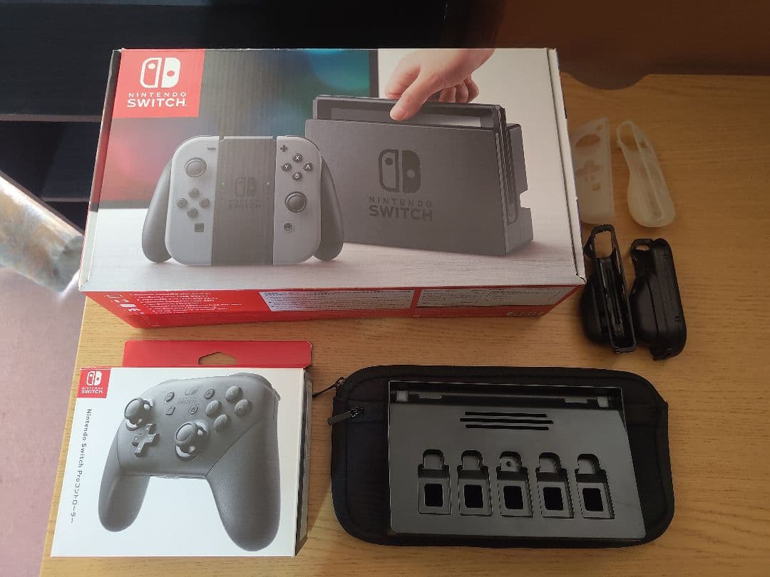 Nintendo Switch グレー 本体 コントローラー付き