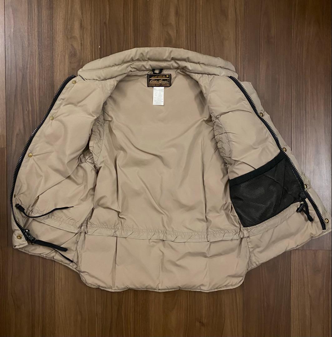 Eddie Bauer 80s 初期 カラコラム ダウンベスト M USA 美品