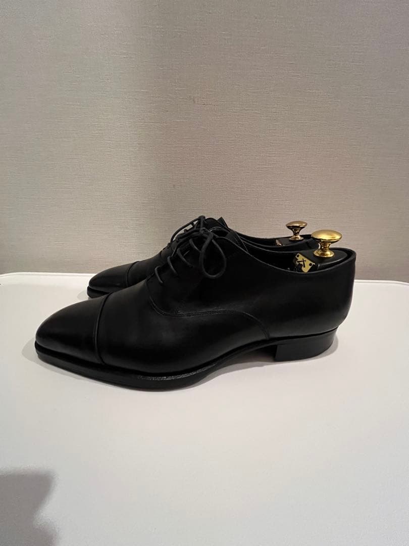 三陽山長　友之介　サイズ7 純正シューキーパー付き　ブラウン