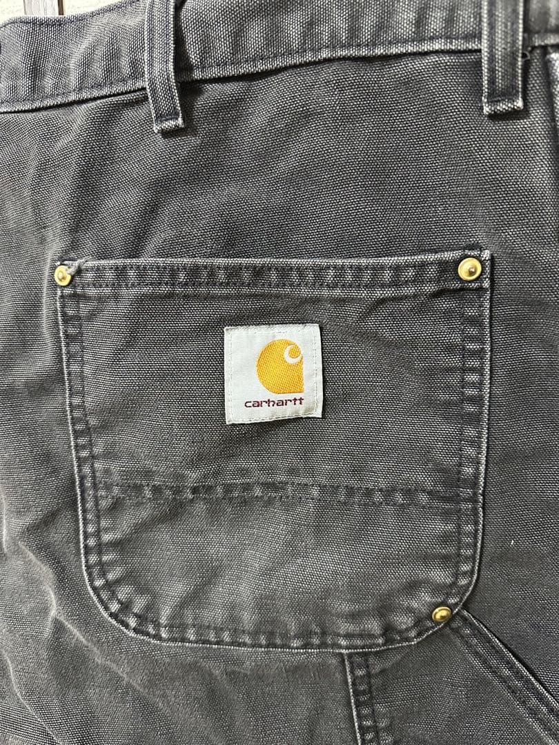 Carharttカーハートダブルニー デニム B01 BLK90s00sUSA製