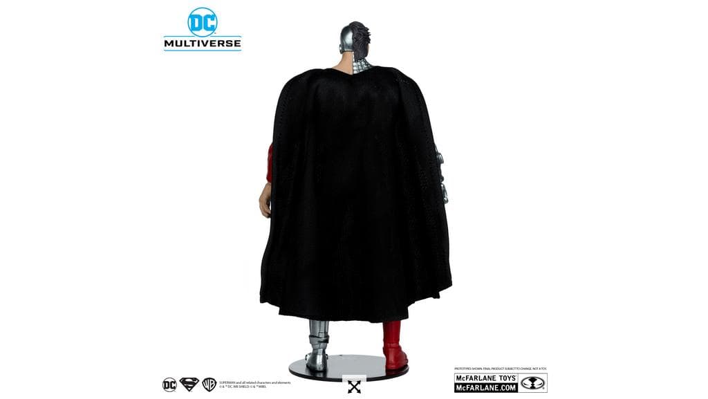 【マクファーレントイズ】新品 正規品 DCマルチバース サイボーグ スーパーマン