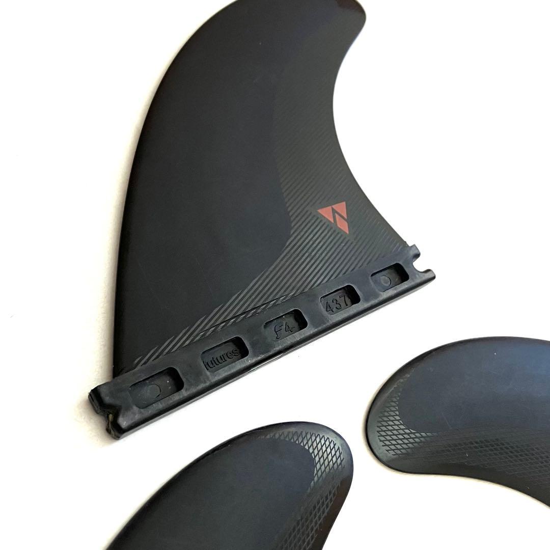 Futuresフィン F4 ALPHA 5フィンquad トライ