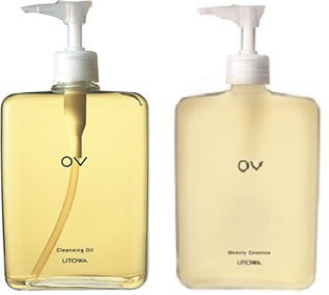 ウトワ UTOWA OV クレンジングオイル/化粧水420ミリ セット