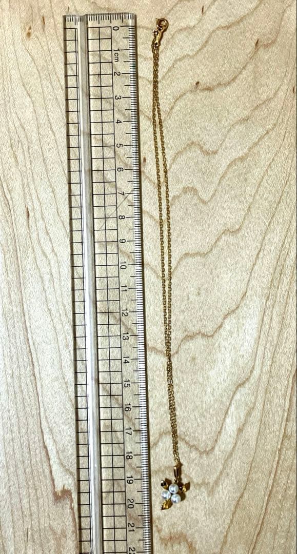 再出品【美品】ミキモト パールネックレス K18イエローゴールド