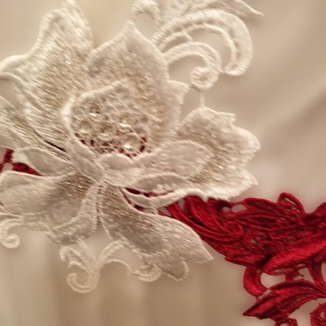 サルート歌舞伎刺繍デザイン ホワイトキャミソール Lサイズ即購入◎廃盤品です