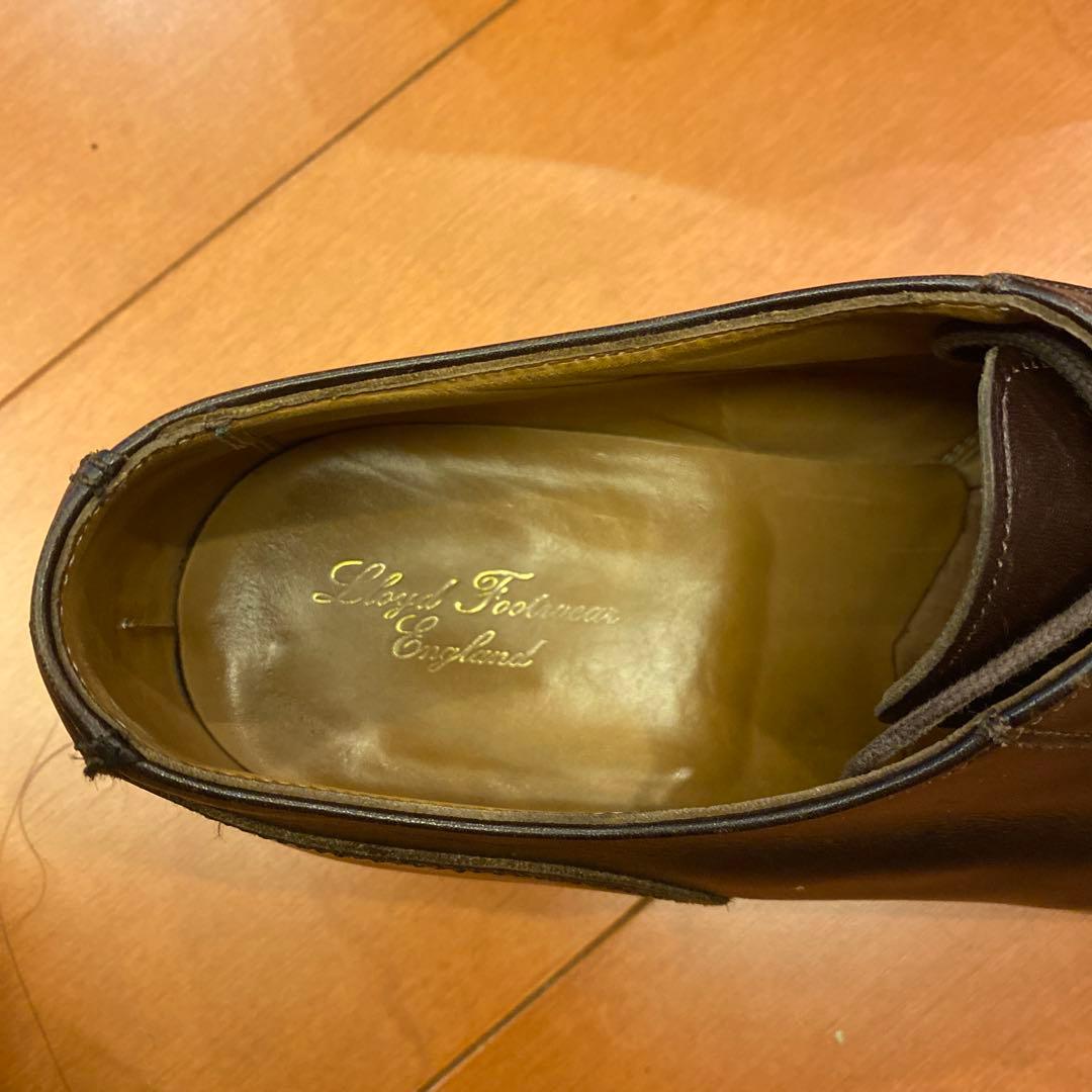 Lloyd Footwear ダークブラウン Uチップ　26センチ