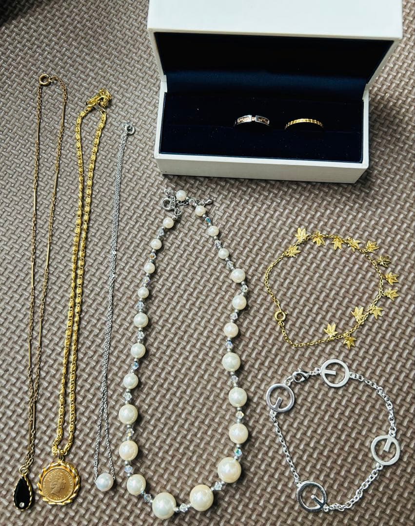 遺品整理 ネックレス ブレスレット リング ゴールド パール 真珠