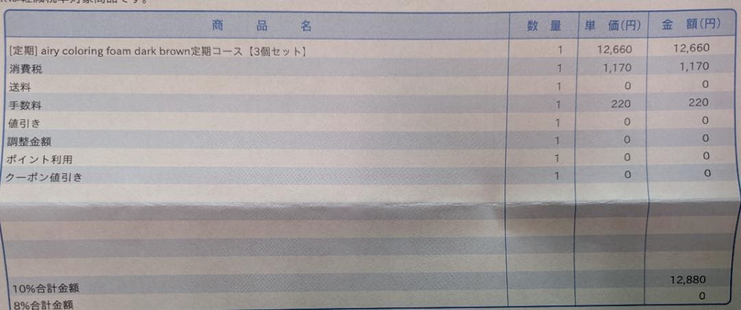 ビーリス　カラーリング（３個)特売