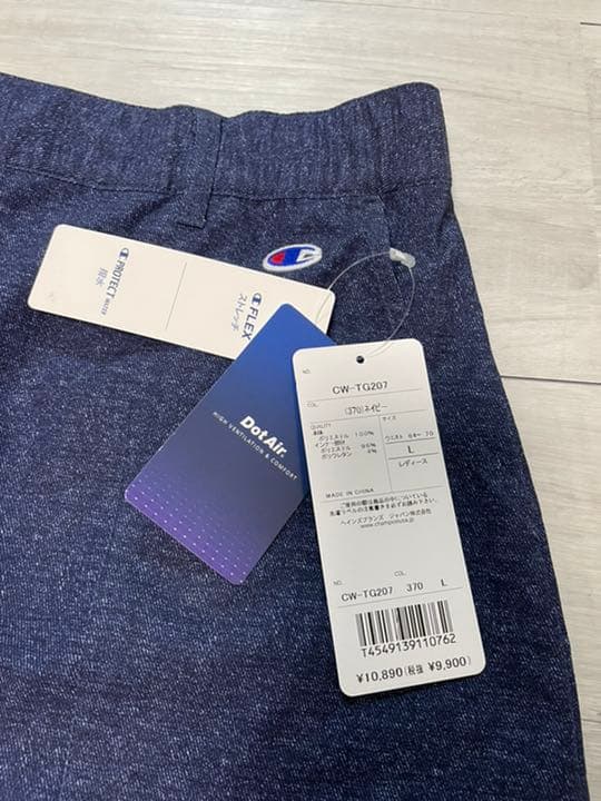 チャンピオン　ゴルフ　インナーパンツ付　ストレッチ　撥水　スカート L ネイビー