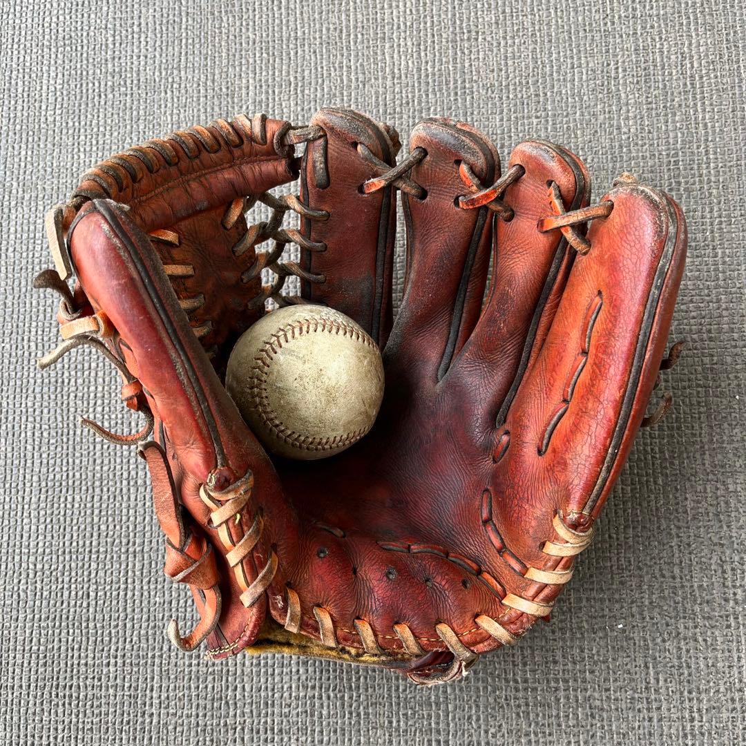 Mizuno PRO 硬式グローブ 内野手用 レッド(即戦力)