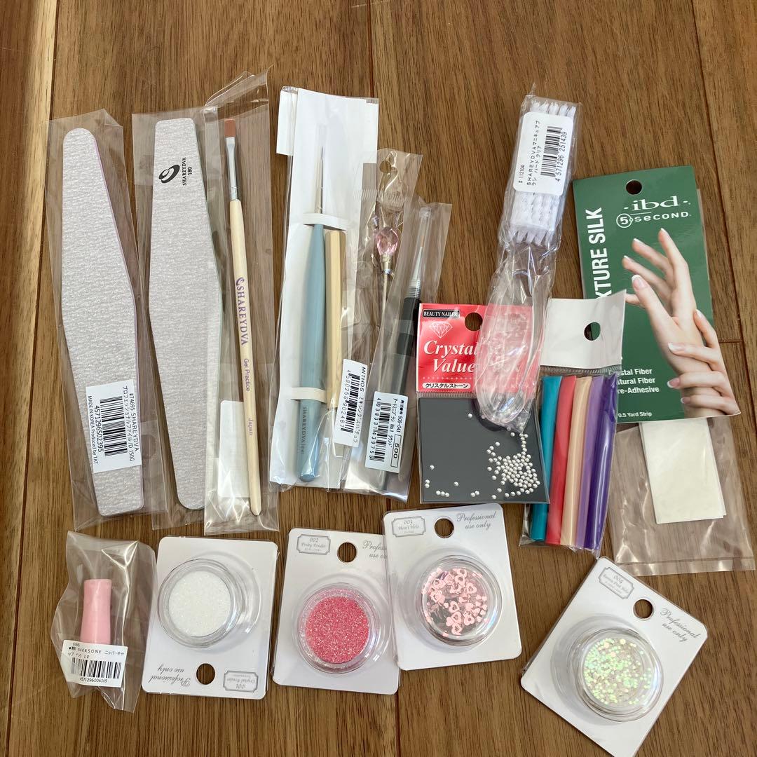 ネイリスト講座　セット　テキスト　DVD 用具