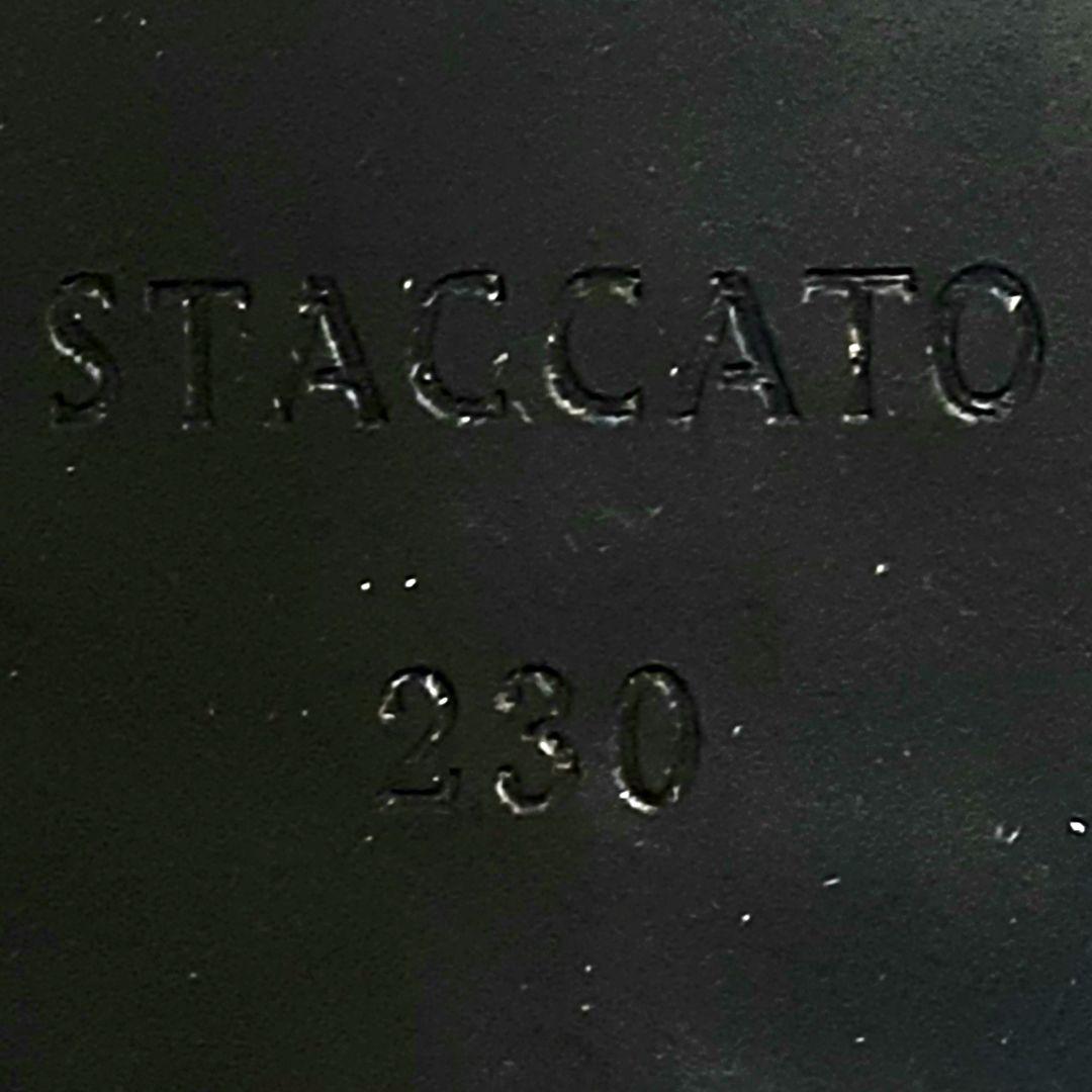 専用限定⭐STACCATO✫パール☆ビジュー 本革 エナメル ローファー 23