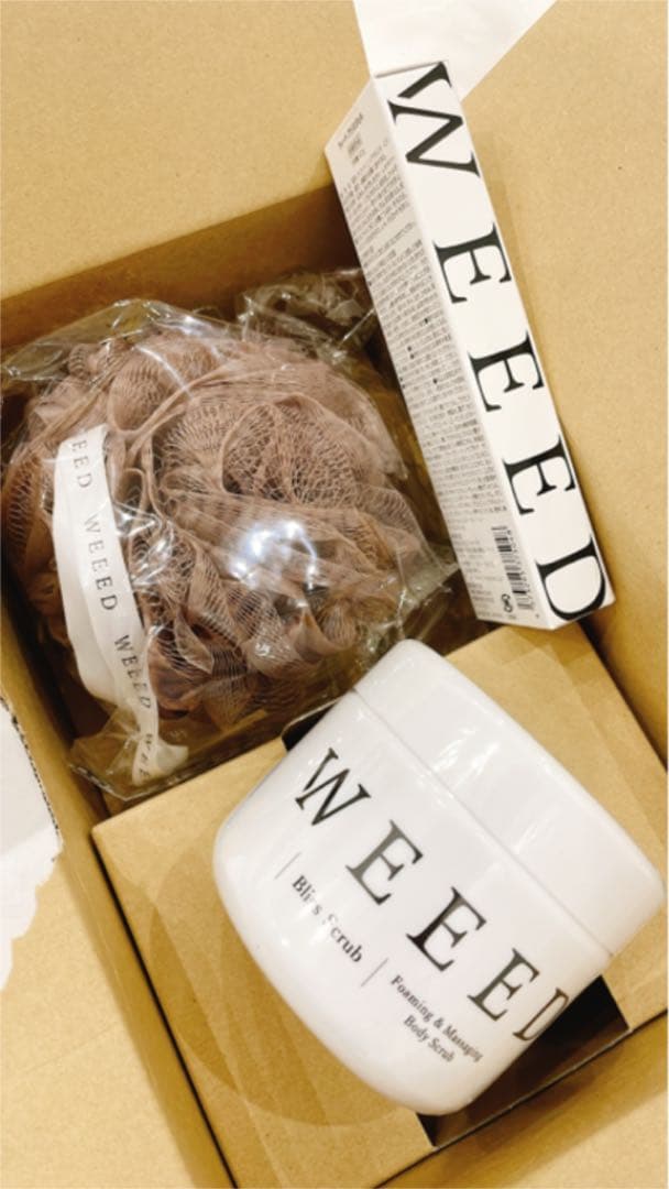 WEEEDスクラブ3点セット　早い者勝ち❗️