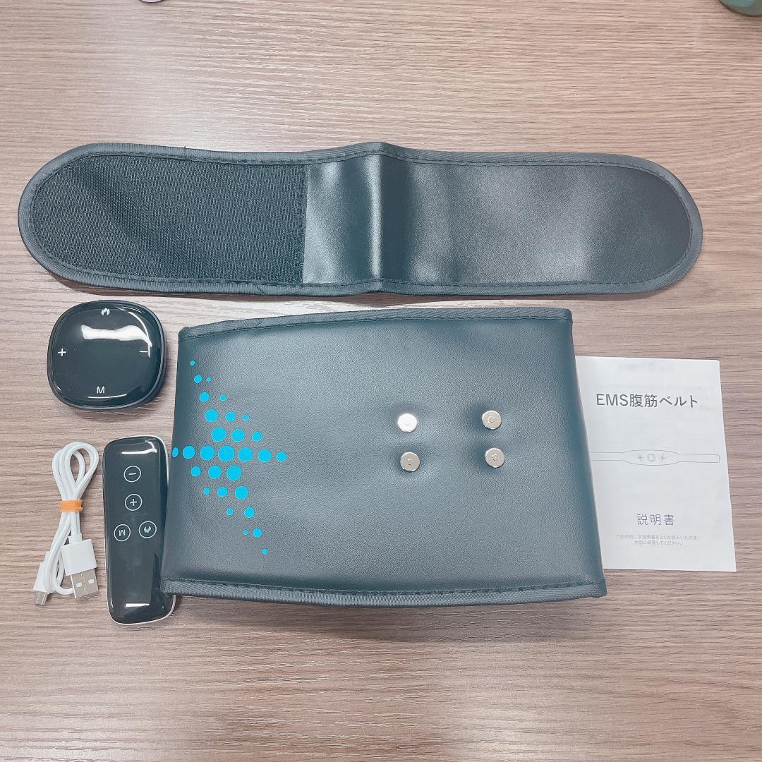 ♢腹筋マシーン EMS 腹筋ベルト ダイエット 強力モデル 腹筋パッド USB